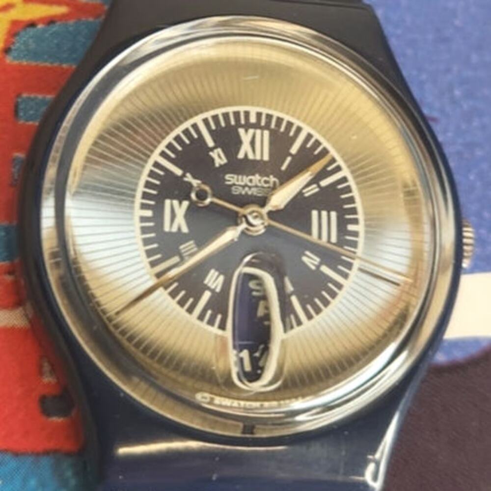 Swatch watch BLAUER GN707 1995 Standard Gents New old stock - Picture 5 of 8